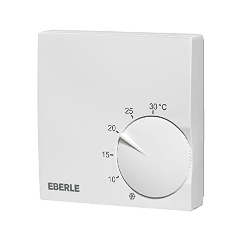 Eberle Raumregler Cremeweiß (extra Flach, Temperaturregler von 5 - 30 Grad) 131110151100 Eberle Raumregler Cremeweiß (extra Flach, Temperaturregler von 5 - 30 Grad) 131110151100 von Eberle