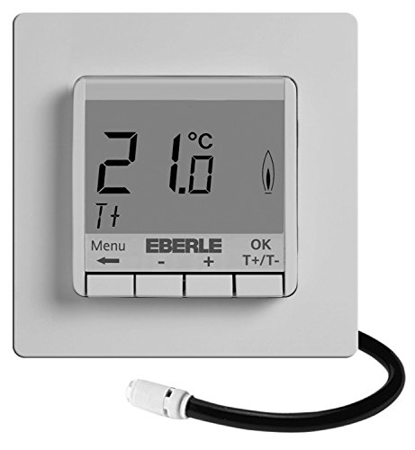 Eberle FIT np ws 527 8154 55 100 FITnp 3R Raumthermostat Unterputz 5 bis 30 °C, Reinweiß von EBERLE