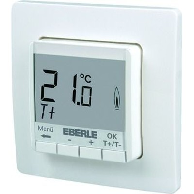 Raumtemperaturregler ws 1S UP IP30 230V Ein/Aus mit Temperaturabsenkung 5-30°C von Eberle