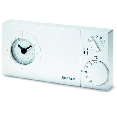 Uhrenthermostat analog 230V 16A rws Tag 5-30°C 100Stunde Uhrenthermostat analog 230V 16A rws Tag 5-30°C 100Stunde von Eberle