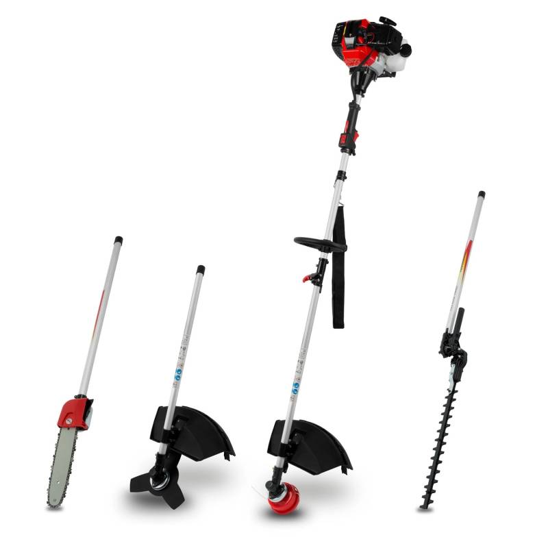 EBERTH Motorsense Freischneider Rasentrimmer Multitool 4in1 Benzin von Eberth