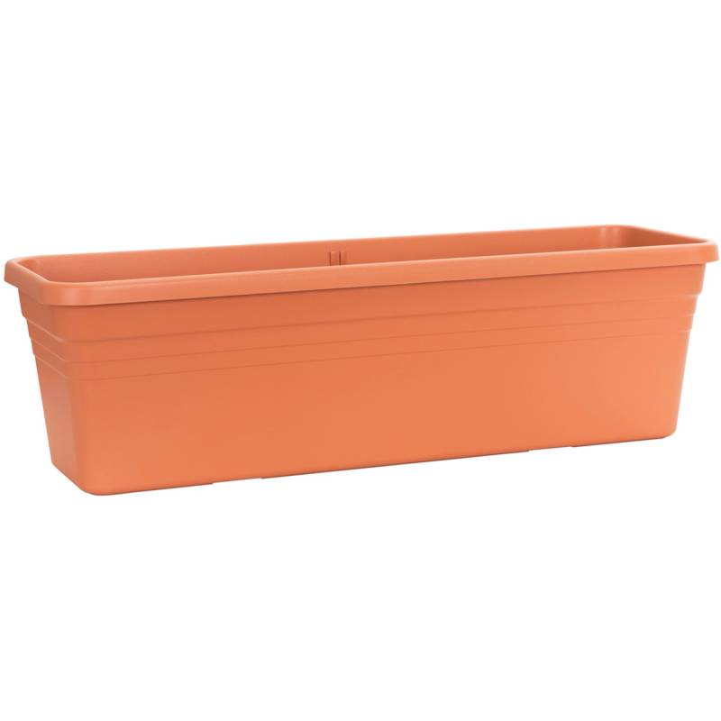 Florus Blumenkasten Mediterran mit Bewässerungssystem 60 cm terrakotta von Florus
