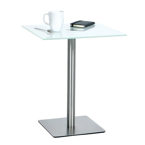 Ebinger P737.35.6 Salontafel- en bijzettafel Van roestvrij Staal, 450 x 450 mm, gesatineerd ESG-veiligheidsglasplaat, tafelhoogte 550 mm Ebinger P737.35.6 Salontafel- en bijzettafel Van roestvrij Staal, 450 x 450 mm, gesatineerd ESG-veiligheidsglasplaat, tafelhoogte 550 mm von Certeo