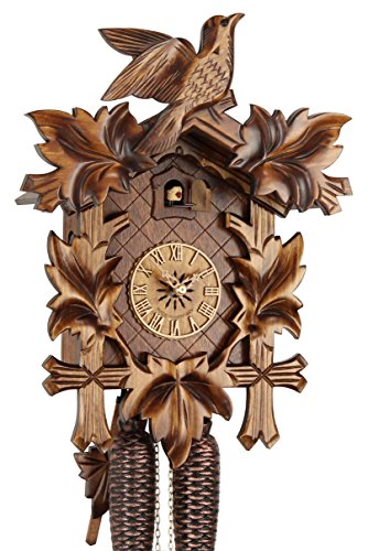 Eble Kuckucksuhr Original Schwarzwälder Kuckuckuhr Echtholz mechanisches 8-Tage Laufwerk NEU VDs Zertifikat Fünflaub 39cm- 38-01-12-80 Eble Kuckucksuhr Original Schwarzwälder Kuckuckuhr Echtholz mechanisches 8-Tage Laufwerk NEU VDs Zertifikat Fünflaub 39cm- 38-01-12-80 von Eble