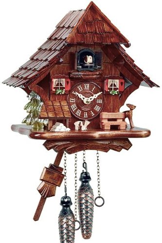 Kuckucksuhr Kuckuckuhr Echtholz NEU batteriebetriebenes Quartzwerk Kuckuckruf Eble -Schwarzwaldhaus 27cm- 11543 Kuckucksuhr Kuckuckuhr Echtholz NEU batteriebetriebenes Quartzwerk Kuckuckruf Eble -Schwarzwaldhaus 27cm- 11543 von Eble