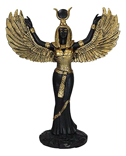 Ebros Gift Egyptian Theme Isis with Open Wings Goddess of Magic and Nature Statue Sculpture by Gifts & Decor von Ebros Gift