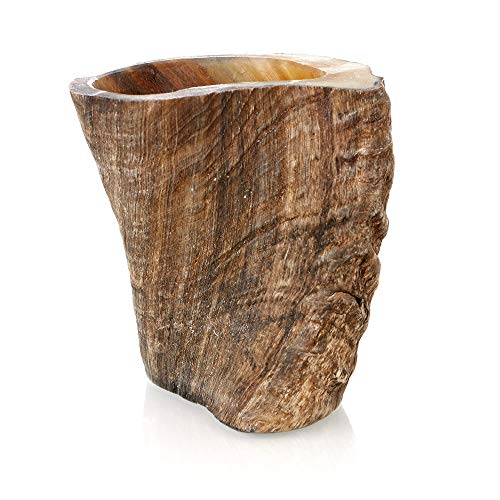 Eburya Shotbecher/Schnapsbecher aus echtem Widderhorn/Schafshorn - aussen Natur Eburya Shotbecher/Schnapsbecher aus echtem Widderhorn/Schafshorn - aussen Natur von Eburya