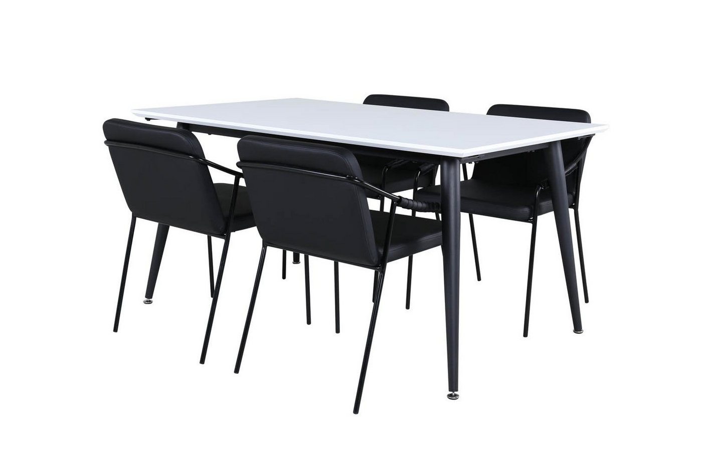 ebuy24 Essgruppe Jimmy150 Essgruppe Esstisch Ausziehbarer Tisch L&a, (5-tlg) von Ebuy24