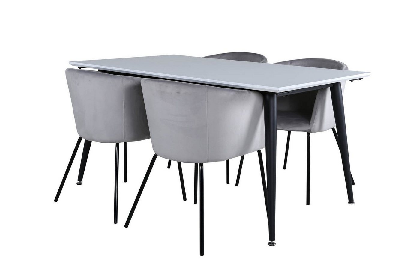 ebuy24 Essgruppe Jimmy150 Essgruppe Esstisch Ausziehbarer Tisch L&a, (5-tlg) von Ebuy24