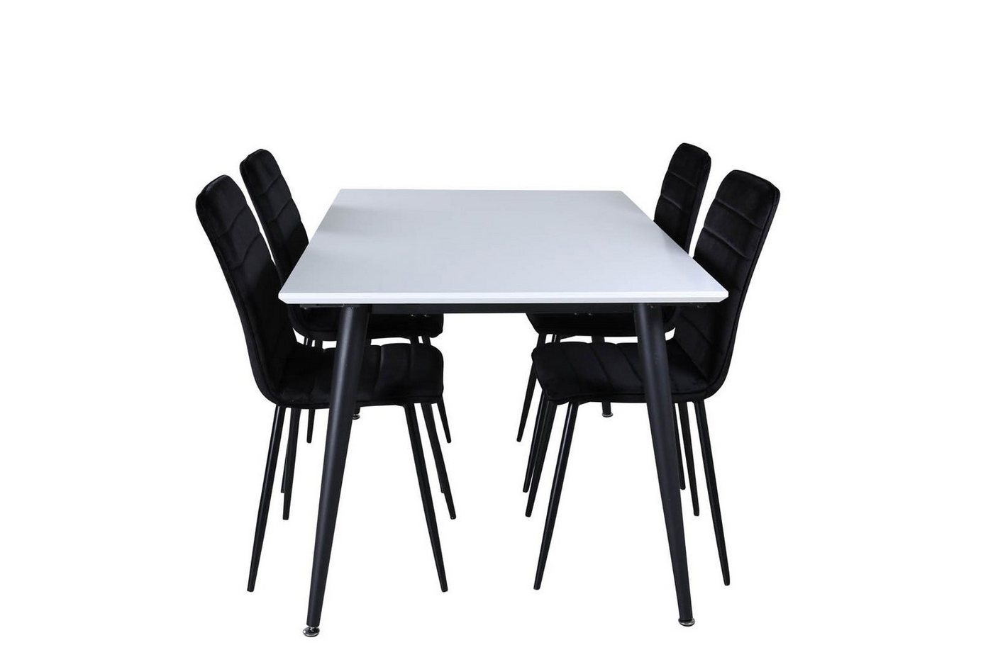 ebuy24 Essgruppe Jimmy150 Essgruppe Esstisch Ausziehbarer Tisch L&a, (5-tlg) von Ebuy24