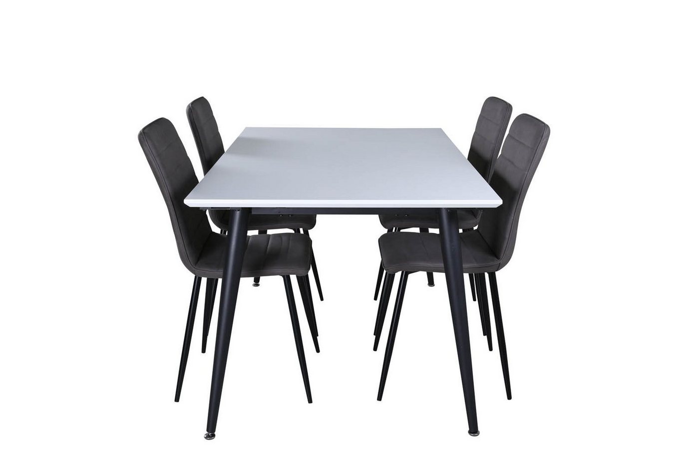 ebuy24 Essgruppe Jimmy150 Essgruppe Esstisch Ausziehbarer Tisch L&a, (5-tlg) von Ebuy24