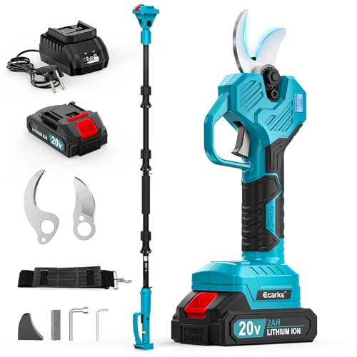 Ecarke Akku-Astschere mit Teleskopstange (2 m) kompatibel mit Makita 18V, inklusive 2× 2,0Ah Akkus, 38-50mm Schnittdurchmesser – kabelloses Gartengerät für präzises und effizientes Schneiden Ecarke Akku-Astschere mit Teleskopstange (2 m) kompatibel mit Makita 18V, inklusive 2× 2,0Ah Akkus, 38-50mm Schnittdurchmesser – kabelloses Gartengerät für präzises und effizientes Schneiden von Ecarke