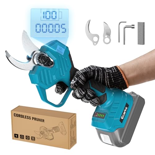 Ecarke Akku-Astschere Professionelle Elektrische Gartenschere kompatibel mit Makita 18V Akku, 38-50mm Schnittdurchmesser, tragbares Gartenwerkzeug für effizientes Beschneiden – Ohne Akku und Ladegerät Ecarke Akku-Astschere Professionelle Elektrische Gartenschere kompatibel mit Makita 18V Akku, 38-50mm Schnittdurchmesser, tragbares Gartenwerkzeug für effizientes Beschneiden – Ohne Akku und Ladegerät von Ecarke