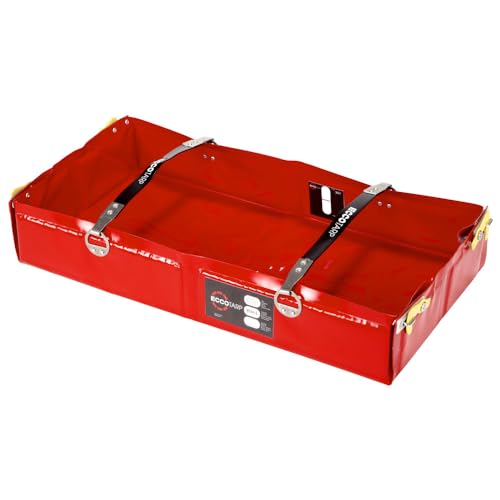 Eccotarp Auffangwanne, ET 01 S mit Tasche, 25 l ET 01 S/K (Faltbare Apillbag Decon Dekontaminieren Ölauffangwanne Mulde Auffangwannentasche Regal-Bodenwanne 8110T00020 8110T00021) von Eccotarp