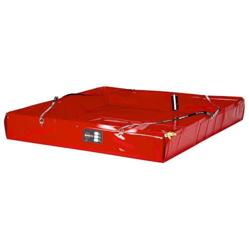 Eccotarp Auffangwanne, ET 04 XL DECON mit Tasche, 450 l ET 041 XL DECON/K (Faltbare Apillbag Decon Dekontaminieren Ölauffangwanne Mulde Auffangwannentasche Regal-Bodenwanne) von Eccotarp