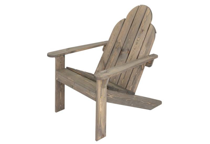 ECD Germany Gartenstuhl Gartenstuhl Adirondack, grau, 92.5x69.5x89 cm von Ecd Germany
