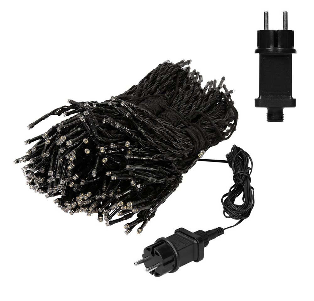 ECD Germany LED-Lichterkette Fahnenmast Außen Beleuchtung inkl. Heringen und Kabelbindern, 10 Stränge à 8 Meter mit 360 LED in Warmweiß Außenbeleuchtung ECD Germany LED-Lichterkette Fahnenmast Außen Beleuchtung inkl. Heringen und Kabelbindern, 10 Stränge à 8 Meter mit 360 LED in Warmweiß Außenbeleuchtung von Ecd Germany