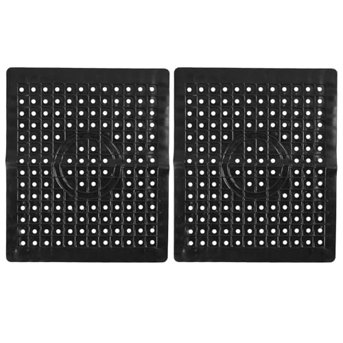 2er Spülbeckenmatte 31x26 Cm, Quadratische Silikon,Untersetzer Für Die Spüle, Rutschfeste, Abtropfmatte, Hochwertiger Küchenschutz in Schwarz, Schneidbare Und Praktische Drainagematte Spülbeckeneinlag 2er Spülbeckenmatte 31x26 Cm, Quadratische Silikon,Untersetzer Für Die Spüle, Rutschfeste, Abtropfmatte, Hochwertiger Küchenschutz in Schwarz, Schneidbare Und Praktische Drainagematte Spülbeckeneinlag von EceoThsy