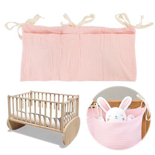 EceoThsy Baby-Schlafsaal-Organisator, Hängematte-Organisator Doppeltasche, Spieltasche, Zusatzbett Baby-Organisator, Windelspeicher, Truckey, Ideal für Kindergarten und Klapptisch, Größe: (40X20CM) von EceoThsy