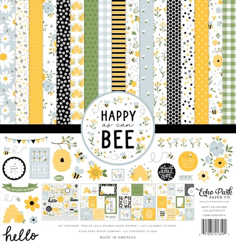 Echo Park Collection Kit 12"X12"-Happy As Can Bee Echo Park Collection Kit 12"X12"-Happy As Can Bee von Echo Park Paper