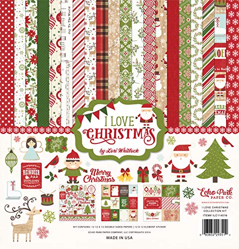 Echo Park Paper Co. I Love Christmas Collection Kit von Echo Park Paper