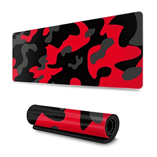 Gaming-Mauspad, groß, XL, Schreibtischunterlage, Camouflage, lang, verlängerte Pads, großes Mauspad, Heimbüro, Dekoration, Zubehör für Computer, PC, Laptop Gaming-Mauspad, groß, XL, Schreibtischunterlage, Camouflage, lang, verlängerte Pads, großes Mauspad, Heimbüro, Dekoration, Zubehör für Computer, PC, Laptop von Echoserein