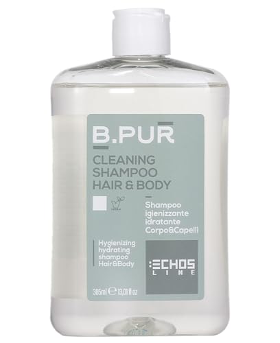 ECHOSLINE B. Pur Hygienisierendes und feuchtigkeitsspendendes Shampoo für Körper und Haar - 385 ml von Echos