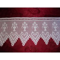 Häkelgardine "Edelgard" von EchteHandarbeiten