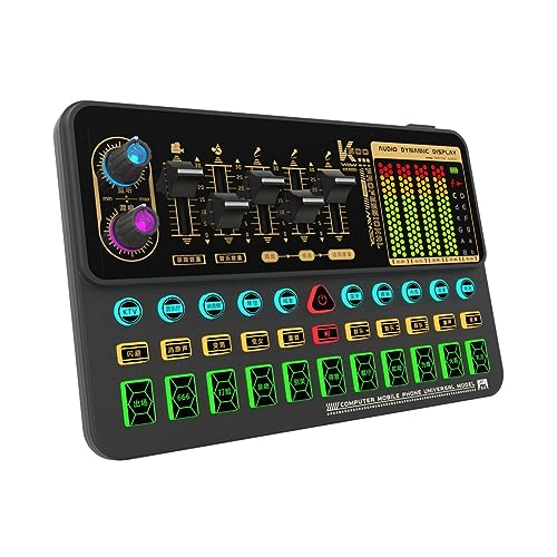 Echwave 1 K500 Soundeffekttafel Handy Handy Computer Live Soundkarte Mikrofon Stimme Wechsler Soundkarte für Telefon/Computer von Echwave