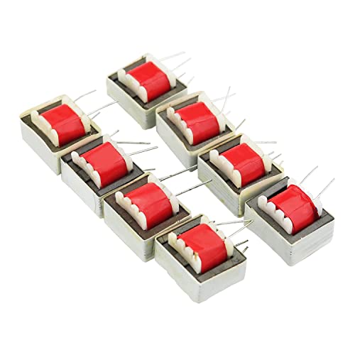 Echwave 10 Stück Audio-Übertrager 600:600 Ohm 1:1 EI14/EI-14 Hocheffiziente Übertrager für Transform von Echwave