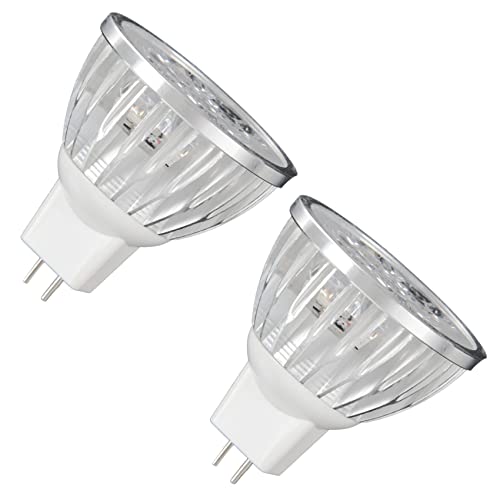 Echwave 2X 4W Dimmbar MR16 LED Birne / 3200K Warmes LED Scheinwerfer / 330 Lumen 60 Grad Strahlungswinkel von Echwave