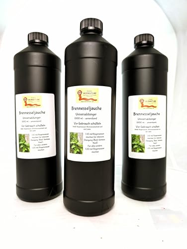 Wurmstube Brennesseljauche 3 x1 Liter Vegan Universaldünger Brennesselsud Naturdünger Wurmstube Brennesseljauche 3 x1 Liter Vegan Universaldünger Brennesselsud Naturdünger von Eckards Wurmstube
