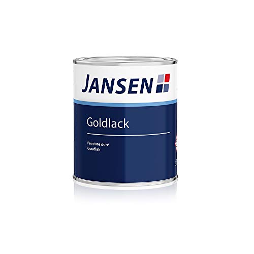 Goldlack 750ml.Jansen Goldlack Metalleffektlack außen und innen von Jansen