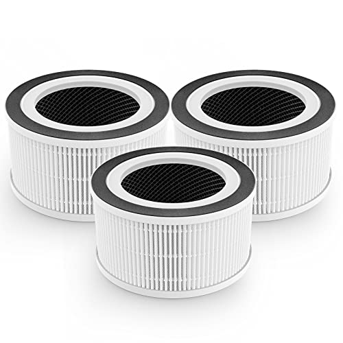 3er-Pack H13 True HEPA-Filter, kompatibel mit Afloia Fillo/Halo/Mooka Allo, 3-in-1 H13 True HEPA-Filterung für Fillo Air Puri-fier Filter, für MOOKA Allo Filter von Ecleanfy
