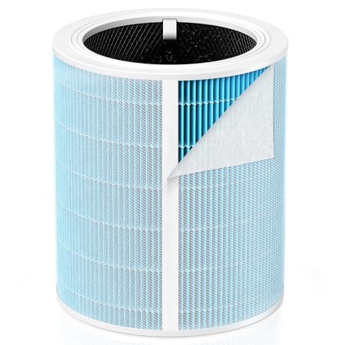 Core 600S Rauchentferner-Ersatzfilter für LEVOIT Core 600S & Core 600S-P Luftreiniger, 3-in-1 hocheffizienter Aktivkohlefilter, Core 600S-RF-SR, 1 Stück, Blau Core 600S Rauchentferner-Ersatzfilter für LEVOIT Core 600S & Core 600S-P Luftreiniger, 3-in-1 hocheffizienter Aktivkohlefilter, Core 600S-RF-SR, 1 Stück, Blau von Ecleanfy