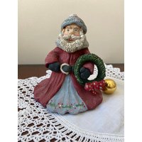 Handgefertigter Weihnachtsmann Aus Keramik von Eclectrix