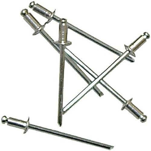 Eclipse Professional Tools A24M Nieten, mittelgroß, 4 mm, 100 Stück Eclipse Professional Tools A24M Nieten, mittelgroß, 4 mm, 100 Stück von ECLIPSE