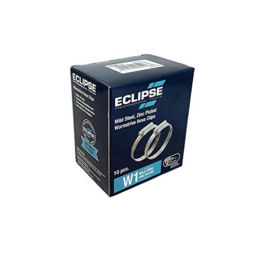 Eclipse Professional Tools ECW1-1A W1 Weichstahl-Schneckengewindeschellen 22mm-30mm Box à 10 von ECLIPSE