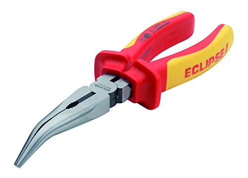 Eclipse Professional Tools PWSF10748/11 VDE-Flachrundzange, gebogen, 200 mm von ECLIPSE