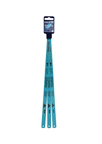 Eclipse Professional Tools 71-624R Bimetall-Bügelsägeblätter, 3 Stück, 1 x 18 tpi, 24 tpi und 32 tpi von ECLIPSE