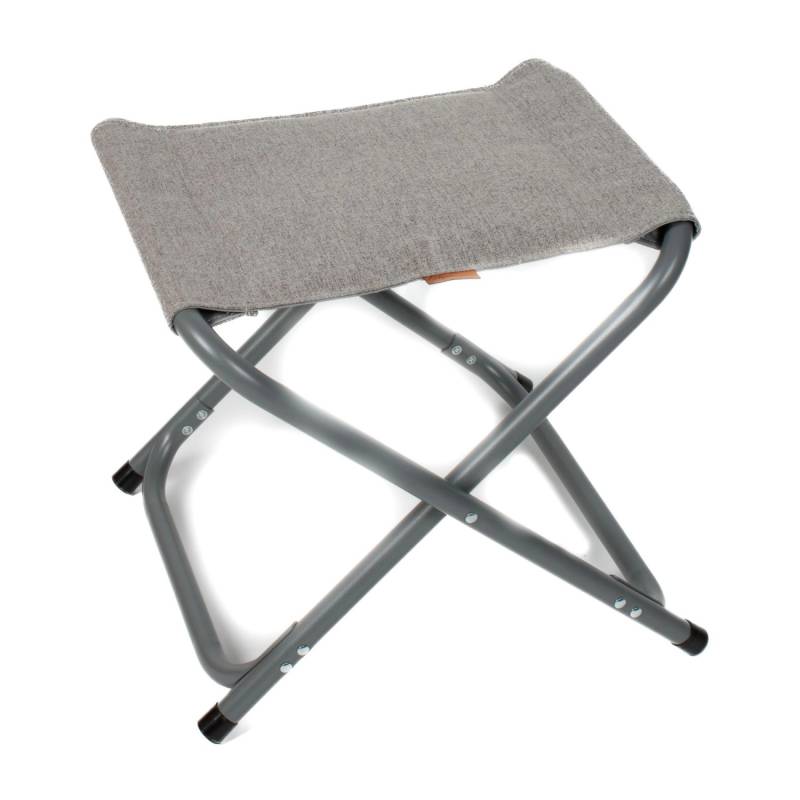 Eclipse Camping Klapphocker Campinghocker Campingtisch Angeltisch Strandtisch Balkontisch Gartentisch Hocker Modell Titan mit Tischauflage Farbe Grau von Eclipse