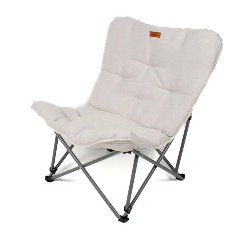 Eclipse Campingstuhl Modell Herkules Outdoor Faltstuhl Angelstuhl Strandstuhl Balkonstuhl Gartenstuhl Stuhl Klappbar mit Transporttasche Farbe Beige von Eclipse