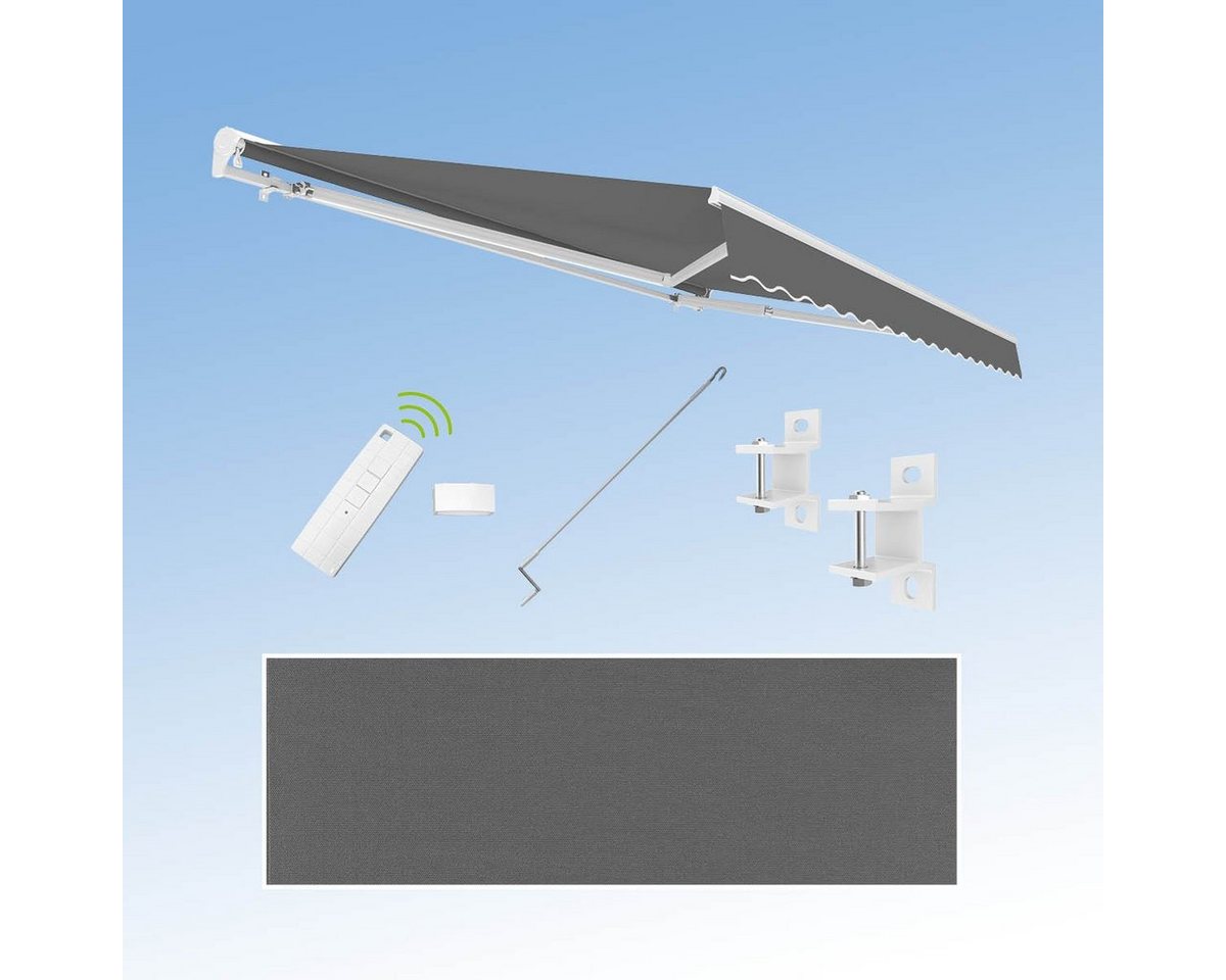 Eclipse Kassettenmarkise Größe: 2,95 x 2,50 Meter Kassettenmarkise Eclipse Standard elektrisch 3,0x2,5m von Eclipse