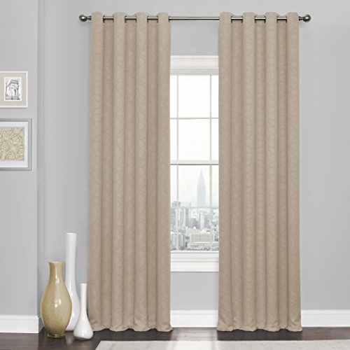 Eclipse Kingston Verdunkelungsvorhänge für Schlafzimmer, 132 x 213 cm, isoliert, verdunkelnd, Einzelbahn, Fensterbehandlung, Wohnzimmer, Natur Eclipse Kingston Verdunkelungsvorhänge für Schlafzimmer, 132 x 213 cm, isoliert, verdunkelnd, Einzelbahn, Fensterbehandlung, Wohnzimmer, Natur von Eclipse