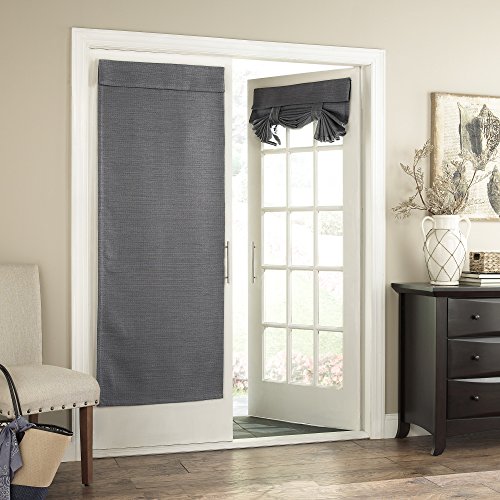 ECLIPSE Thermo-Verdunkelungs-Türpaneel Polyester 26" x 68" grau von Eclipse