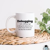 Fehlersuche Definition Tasse, Programmier Geschenk, Coder Lustige Computer Programmierer Techniker Geschenk von EclipseMugs