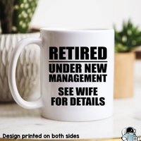 Im Ruhestand Unter Neuer Leitung Kaffeetasse, Geschenke, Tassen, Geschenk von EclipseMugs