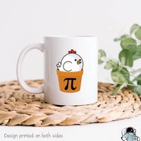 Pi Becher, Hühnertopf Mathe Day Geschenk, Lustiger Tag Lehrer Und Mathematik Geschenk von EclipseMugs