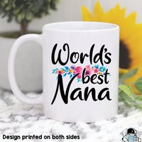 World's Best Nana Kaffeetasse, Geschenke, Tassen, Oma Großmutter Geschenk, Muttertagsgeschenke, Geburtstagsgeschenk World's Best Nana Kaffeetasse, Geschenke, Tassen, Oma Großmutter Geschenk, Muttertagsgeschenke, Geburtstagsgeschenk von EclipseMugs