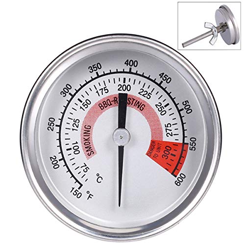 Ecloud Shop Edelstahl Bimetall Zeigerthermometer Thermometer 300°C von Ecloud Shop